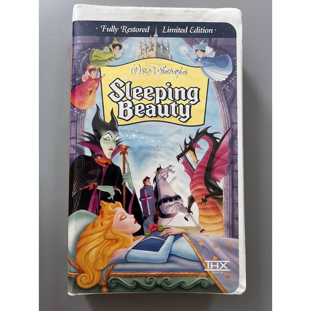 Vintage Sleeping Beauty (Limited Edition VHS, 1997)  - COMMEMORATIVE BOOKLET